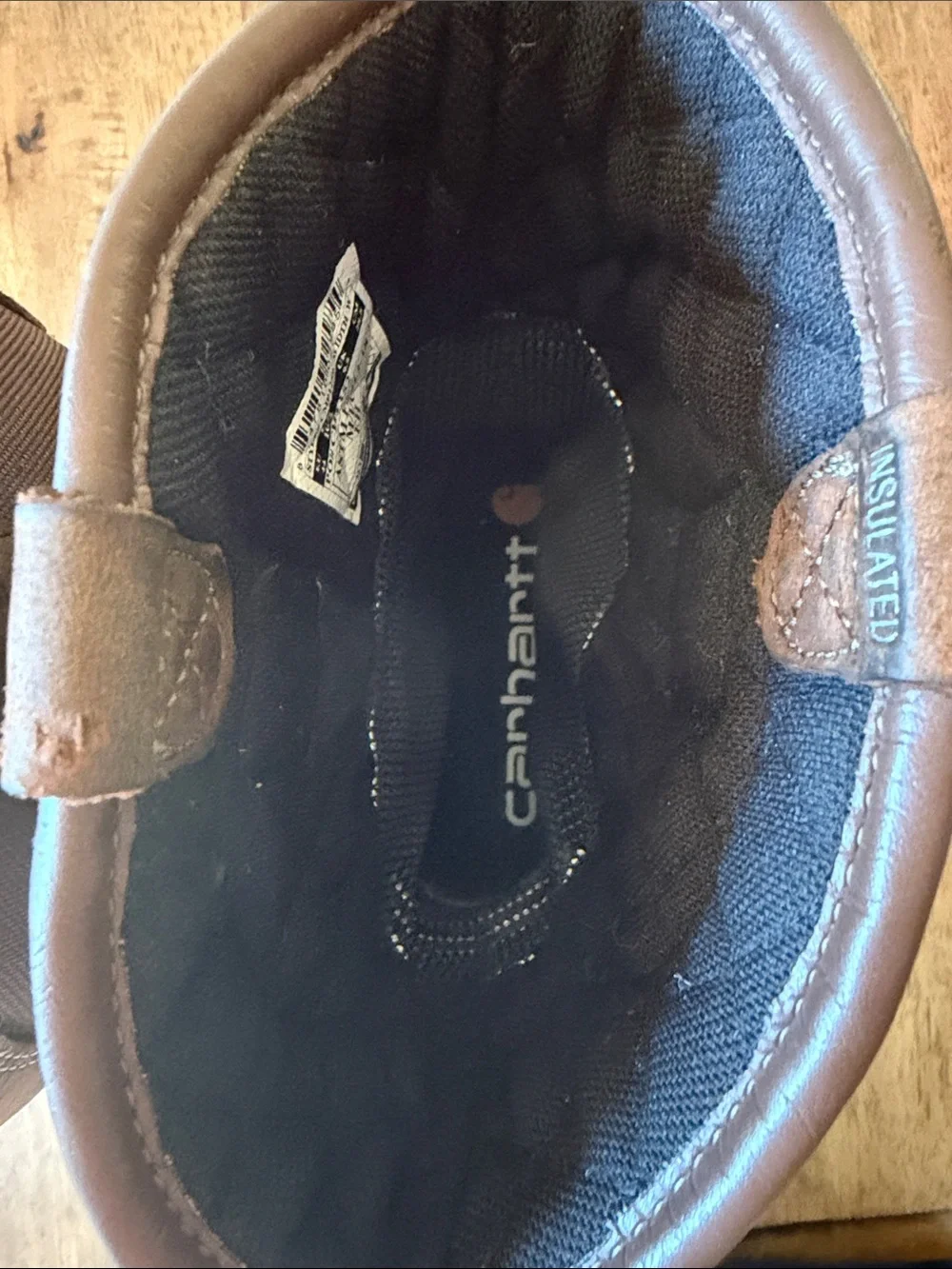 Carhartt steel toe boots